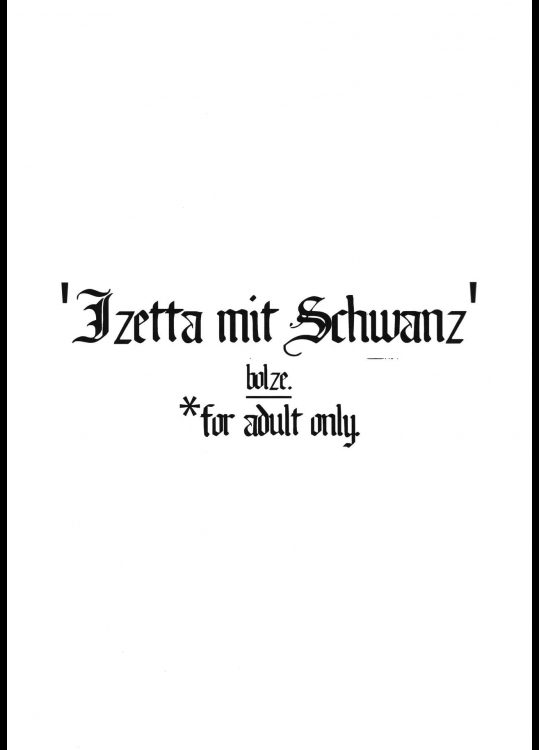 (C91) [bolze. (rit.)] Izetta mit Schwanz (終末のイゼッタ)